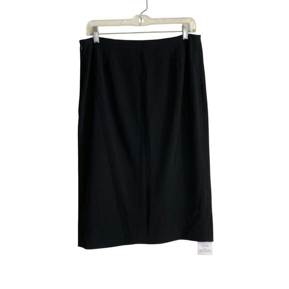 NWT MM Lafleur Mullberry Womens Black Stretchy Career Comfy Pencil Skirt Size 10 - Picture 2 of 15